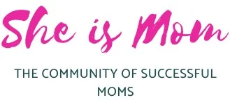 she is mom community logo